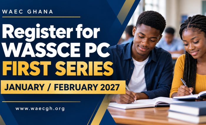 WAEC Ghana WASSCE PC first series WAEC Ghana WASSCE PC first series